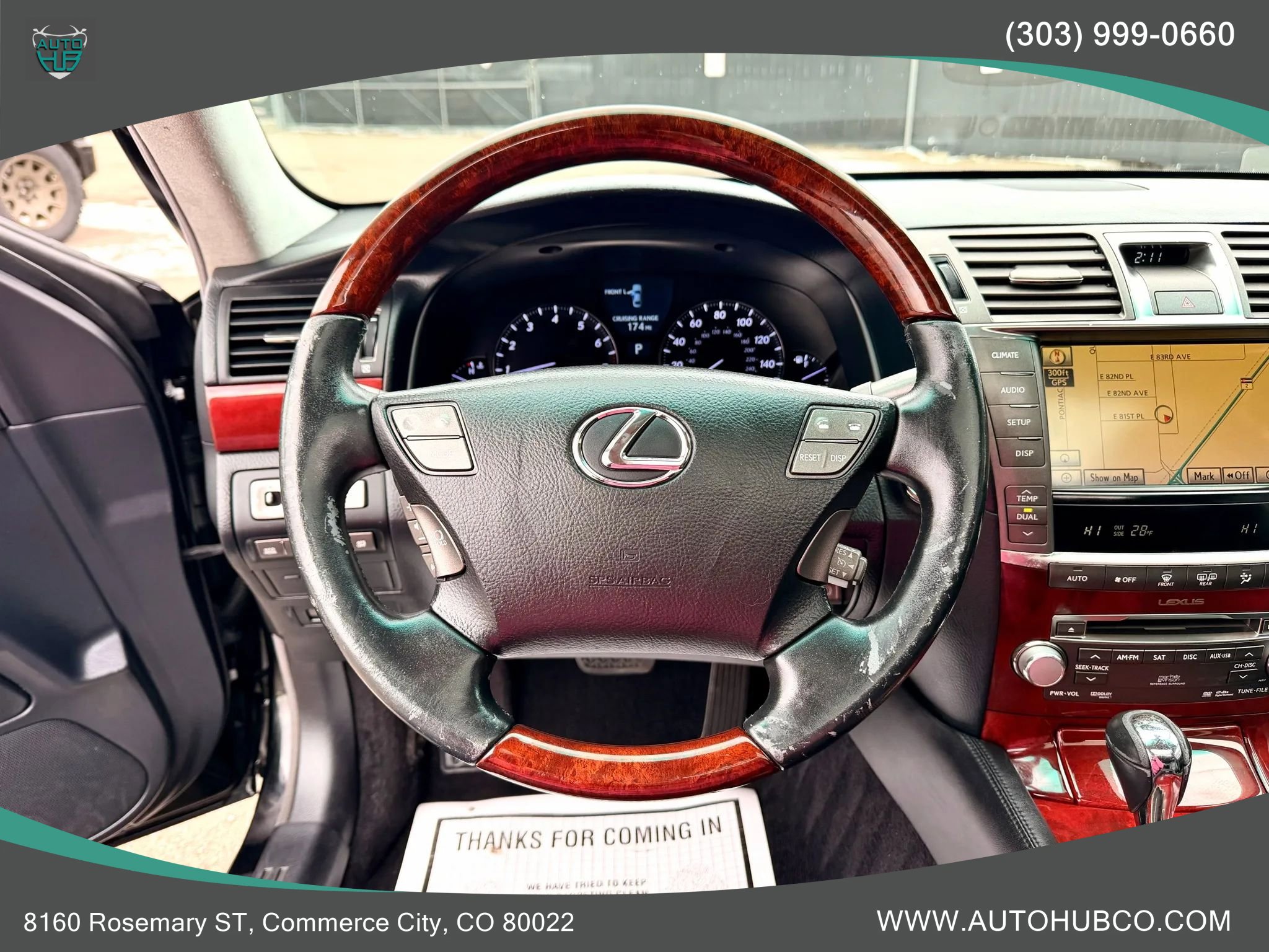 Used 2012 Lexus LS 460 L w/ Luxury Pkg AWD/4WD image 13