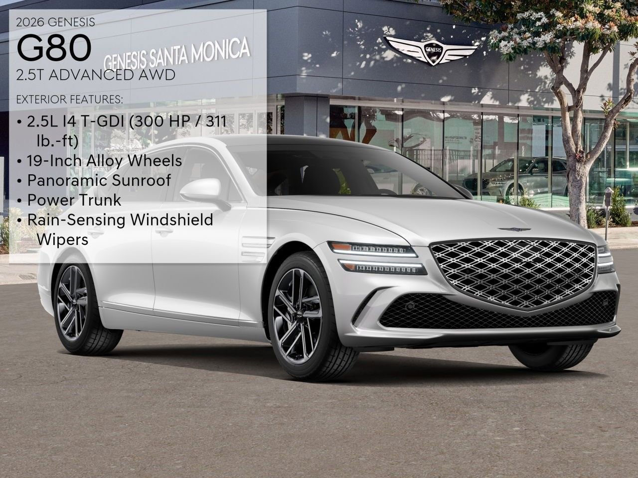New 2026 Genesis G80 2.5T Advanced image 3