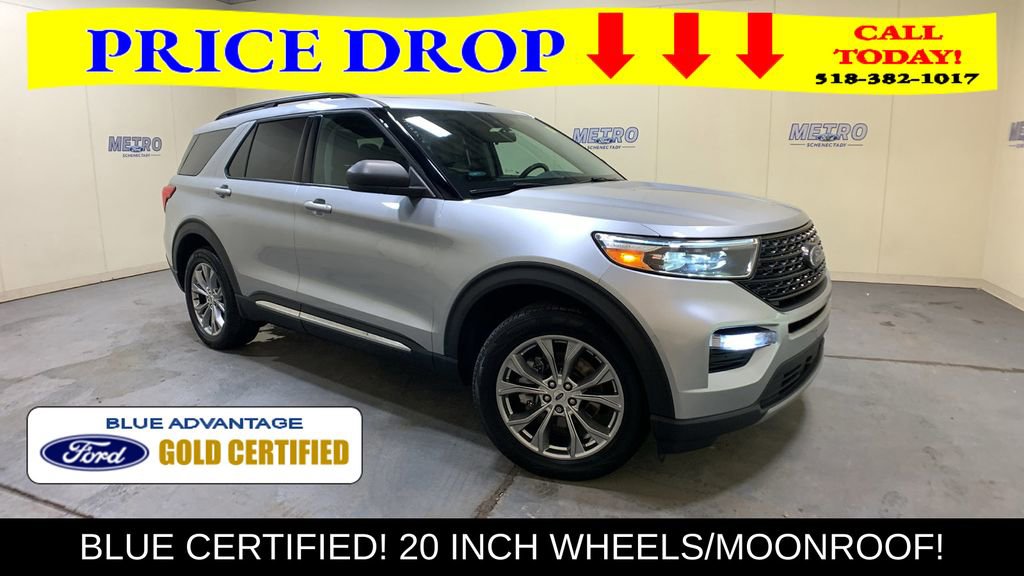 Certified 2022 Ford Explorer XLT w/ Equipment Group 202A