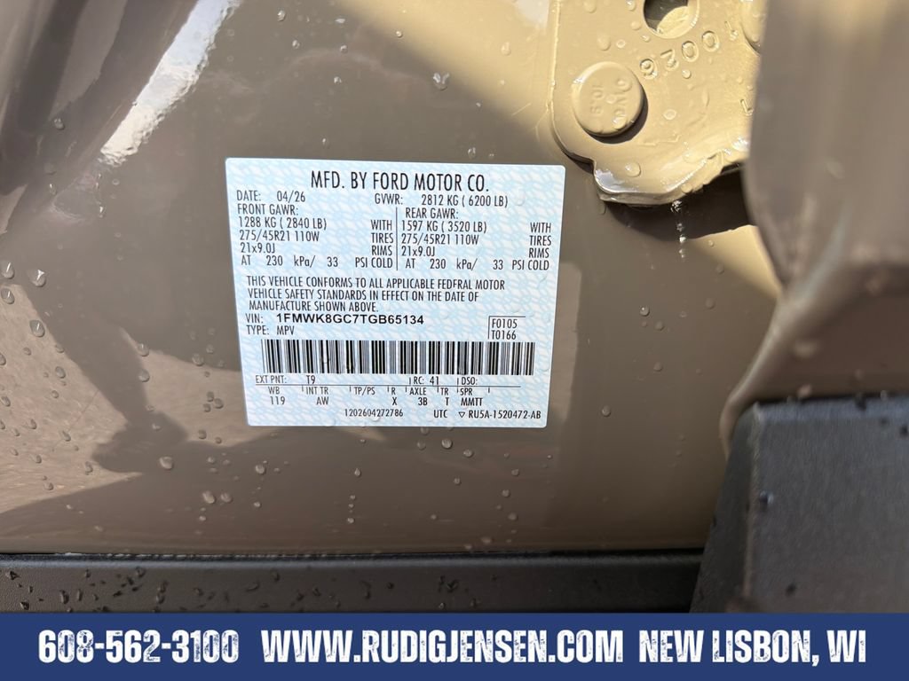 New 2026 Ford Explorer ST w/ Sun And Sound Package AWD/4WD image 30