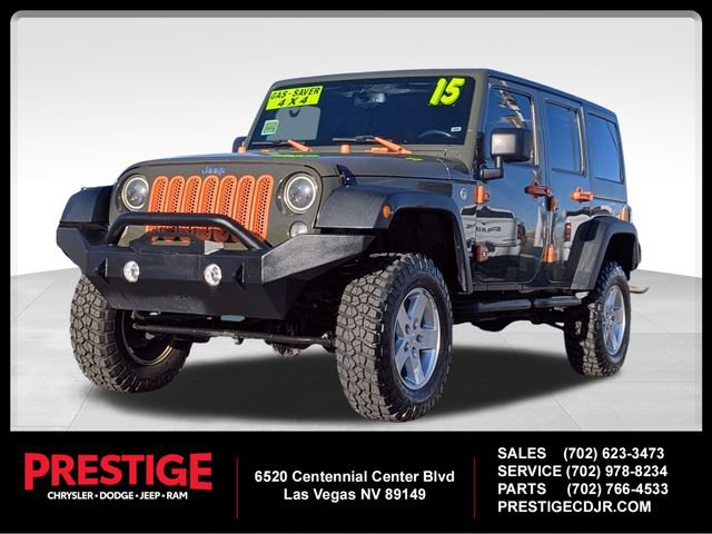Used 2015 Jeep Wrangler Unlimited Rubicon w/ Connectivity Group