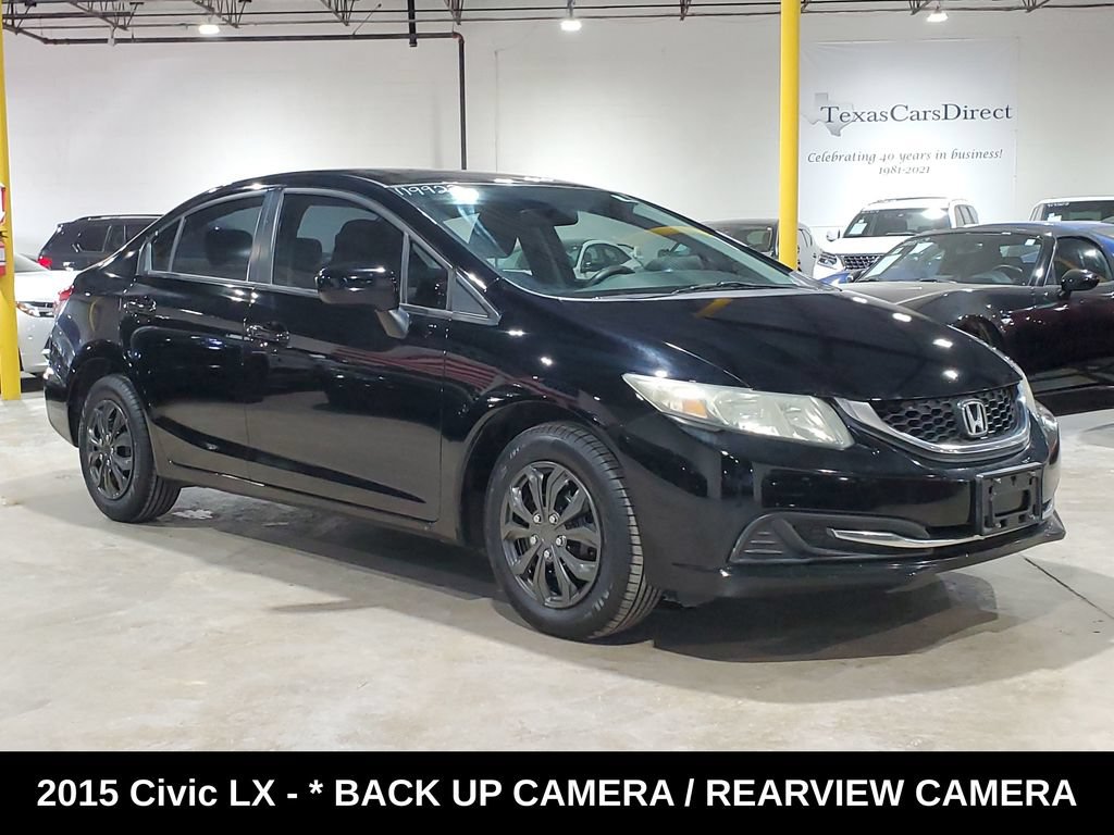 Used 2015 Honda Civic LX image 3