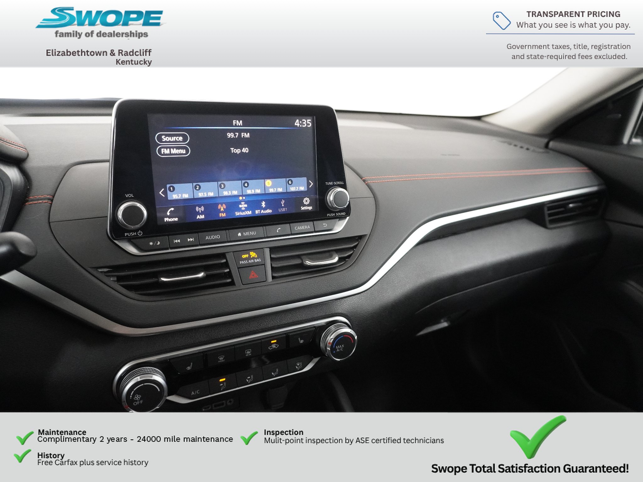 Used 2021 Nissan Altima 2.5 SR w/ SR Premium Package FWD image 23