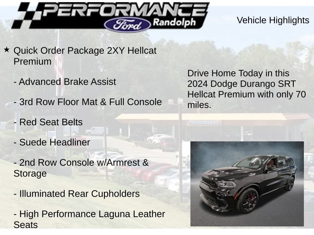 Used 2024 Dodge Durango SRT Hellcat AWD/4WD image 8