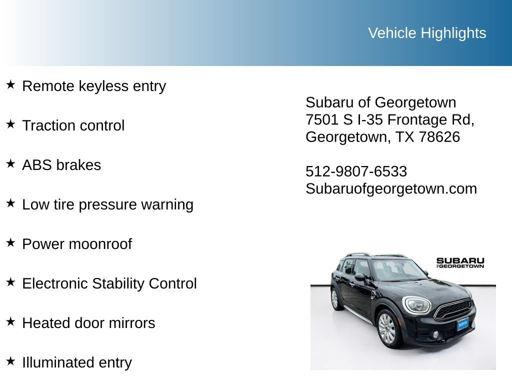 Used 2019 MINI Cooper Countryman S w/ Premium Package FWD image 10