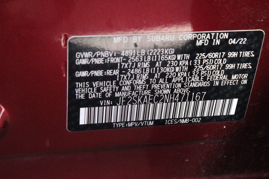 Used 2022 Subaru Forester Premium w/ Popular Package #1 AWD/4WD image 66