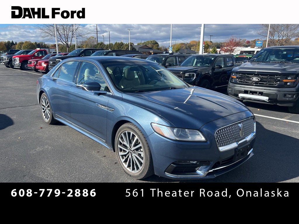 Used 2018 Lincoln Continental Select w/ Continental Climate Package
