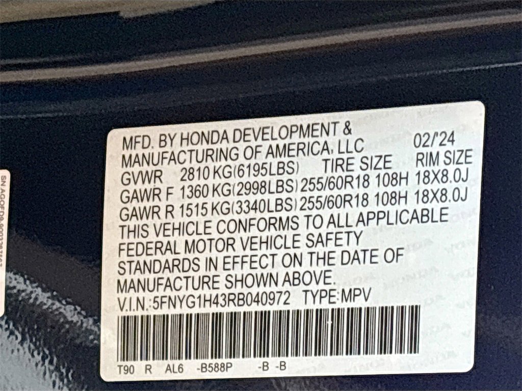 Used 2024 Honda Pilot EX-L image 33