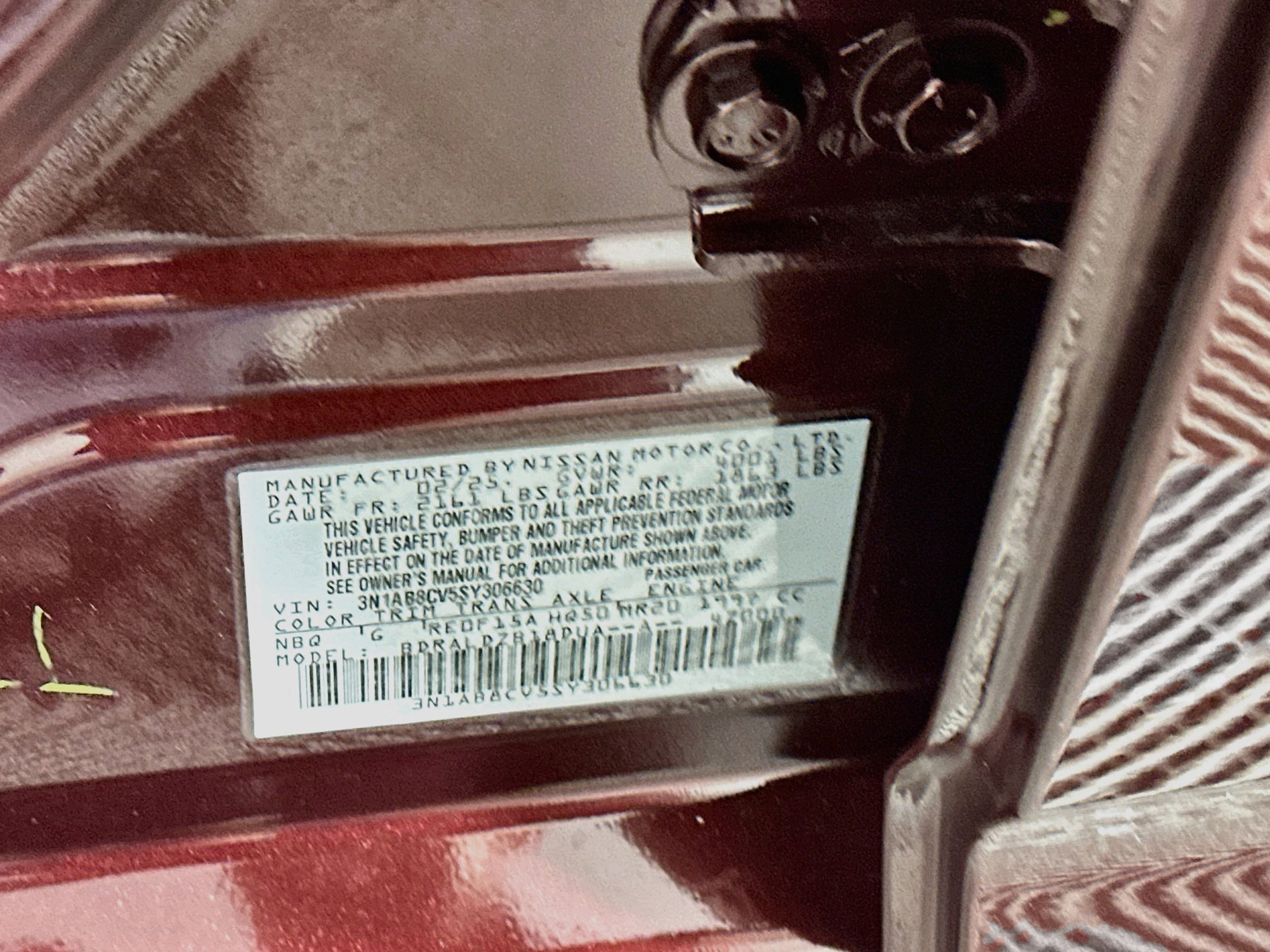 Used 2025 Nissan Sentra SV FWD image 12