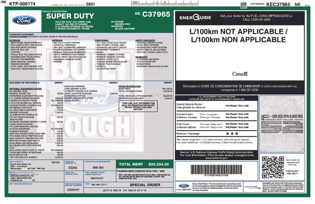 Used 2019 Ford F250 Lariat w/ Lariat Ultimate Package image 7