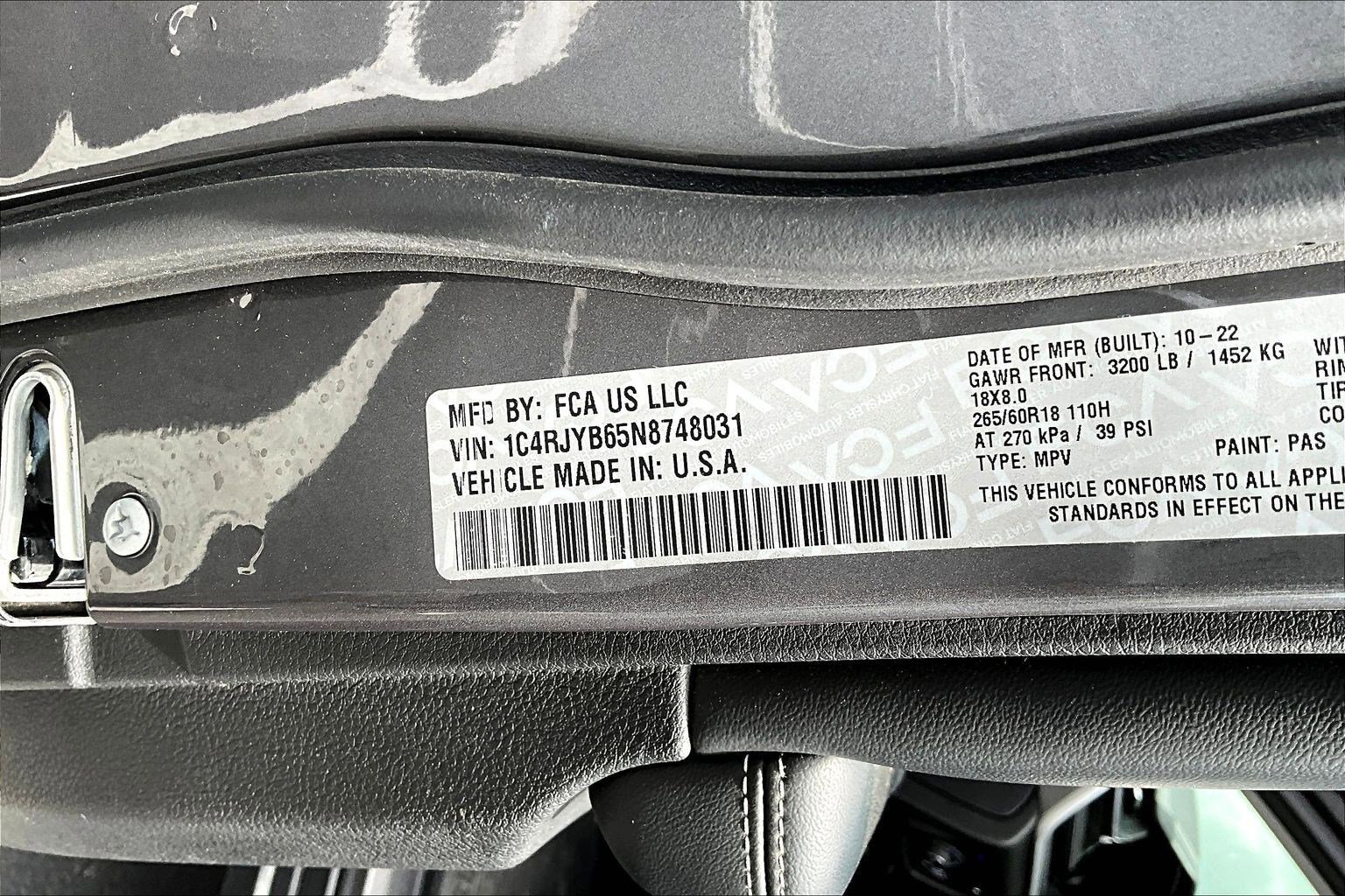 Used 2022 Jeep Grand Cherokee Limited 4xe AWD/4WD image 19
