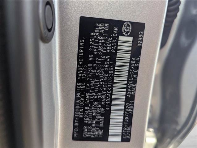 New 2026 Toyota Camry LE w/ Convenience Package FWD image 20