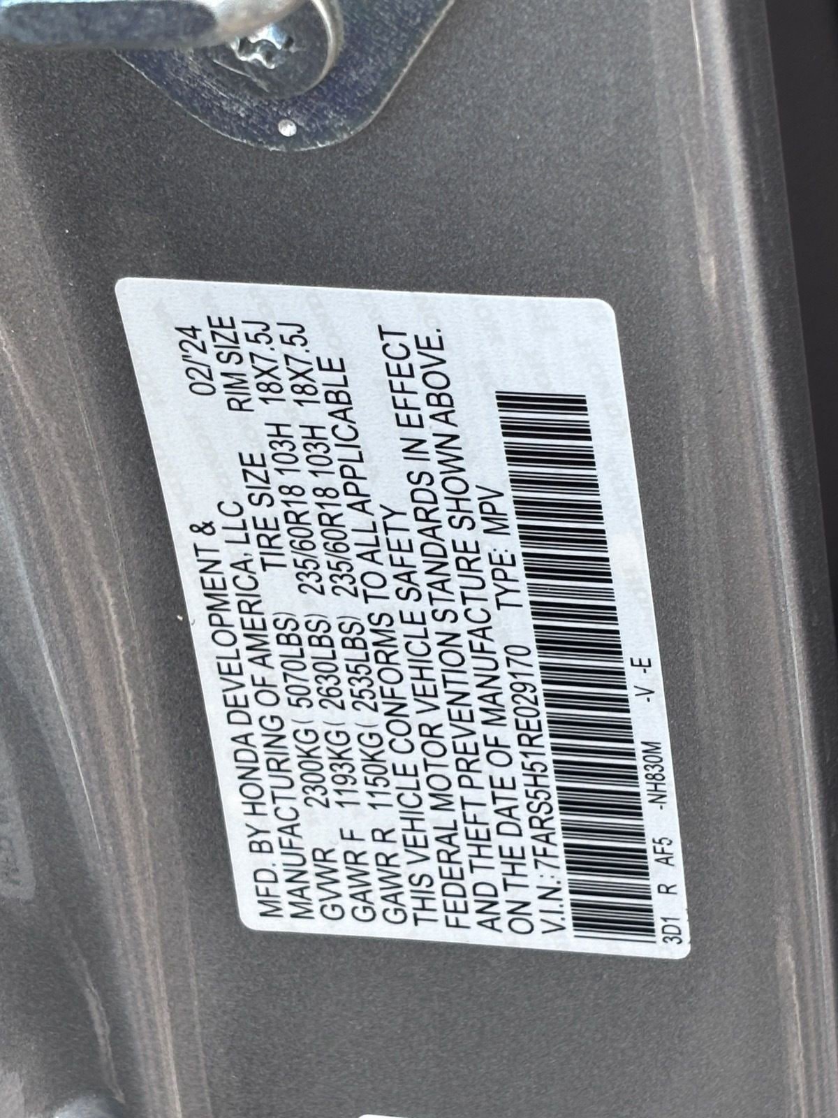 Certified 2024 Honda CR-V Sport image 36