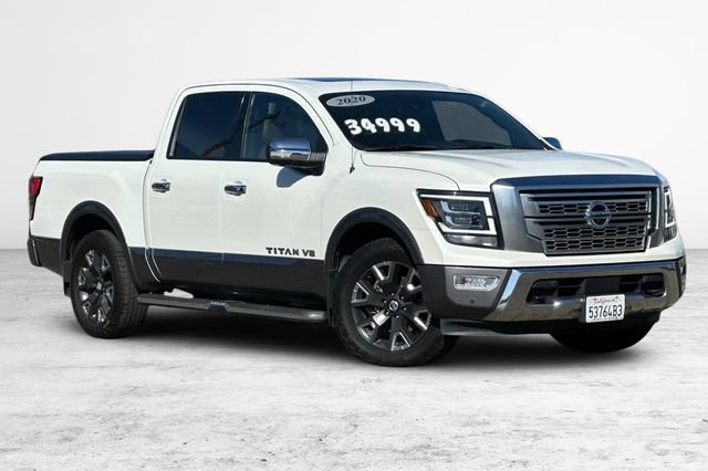 Used 2020 Nissan Titan Platinum Reserve w/ Moonroof Package RWD image 2