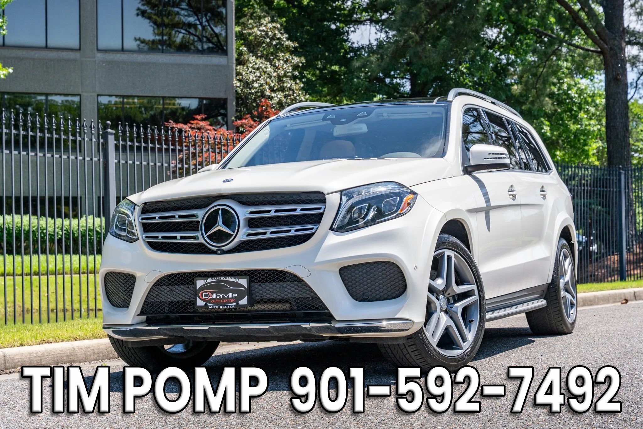 Used 2017 Mercedes-Benz GLS 550 4MATIC w/ Driver Assistance Package image 2
