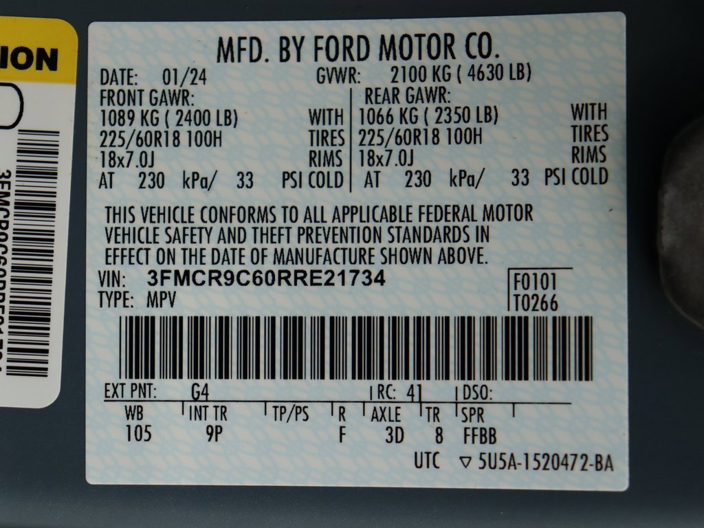 Used 2024 Ford Bronco Sport Outer Banks w/ Tech Package image 44