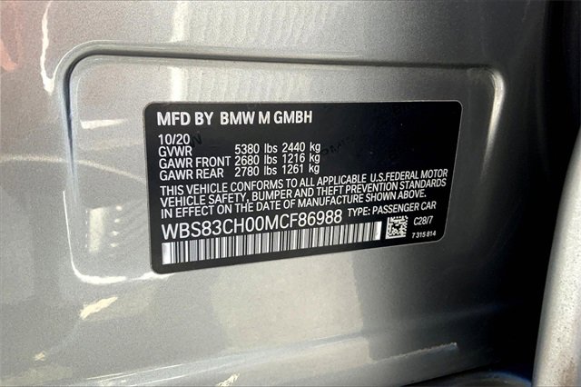 Used 2021 BMW M5 w/ Executive Package image 32