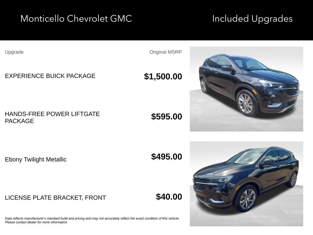 Certified 2022 Buick Encore GX Essence w/ Experience Buick Package FWD image 5
