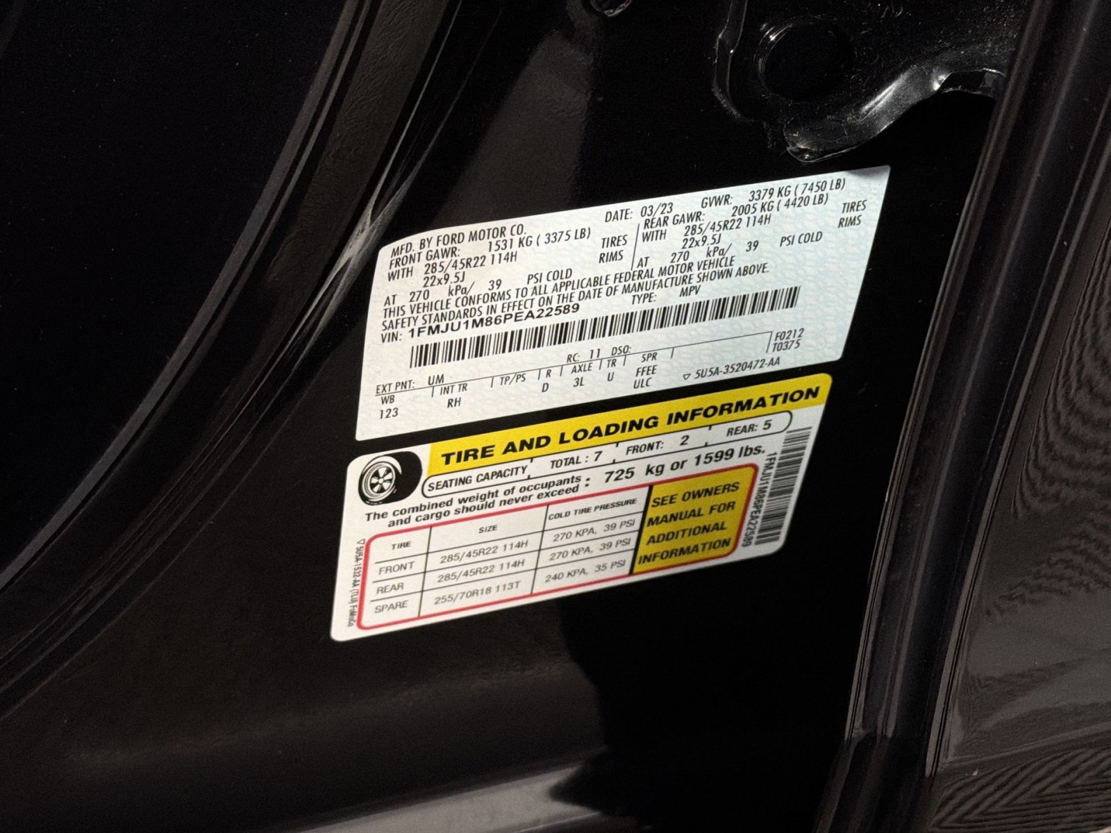 Used 2023 Ford Expedition Platinum AWD/4WD image 30