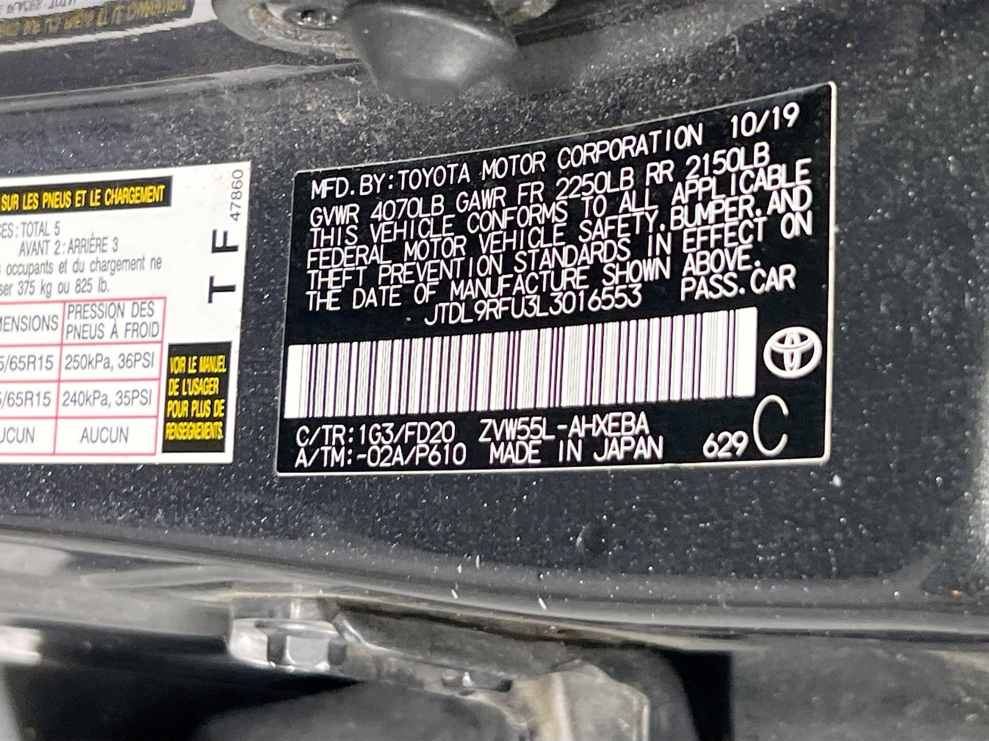 Used 2020 Toyota Prius LE image 29