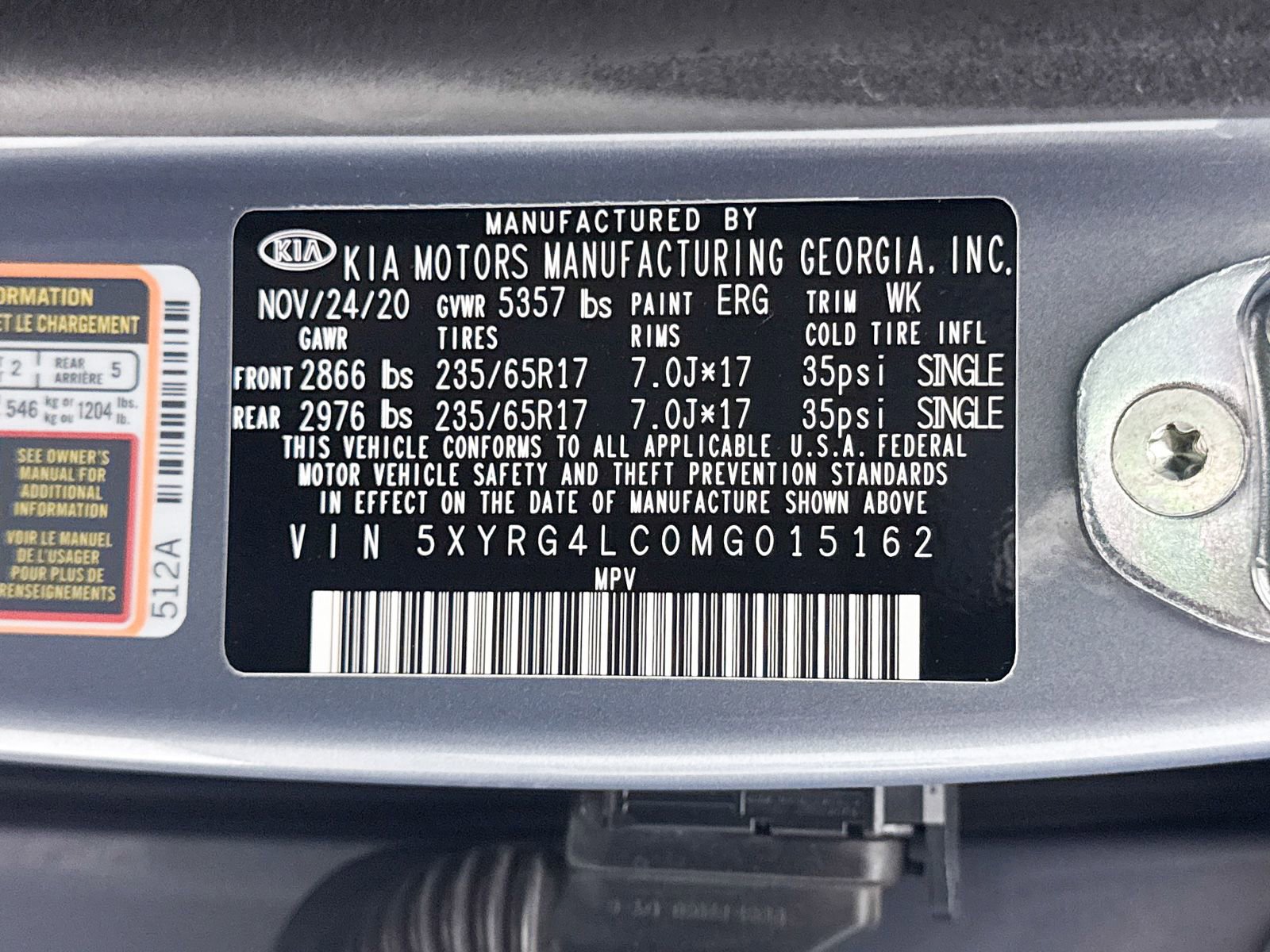 Used 2021 Kia Sorento LX image 36