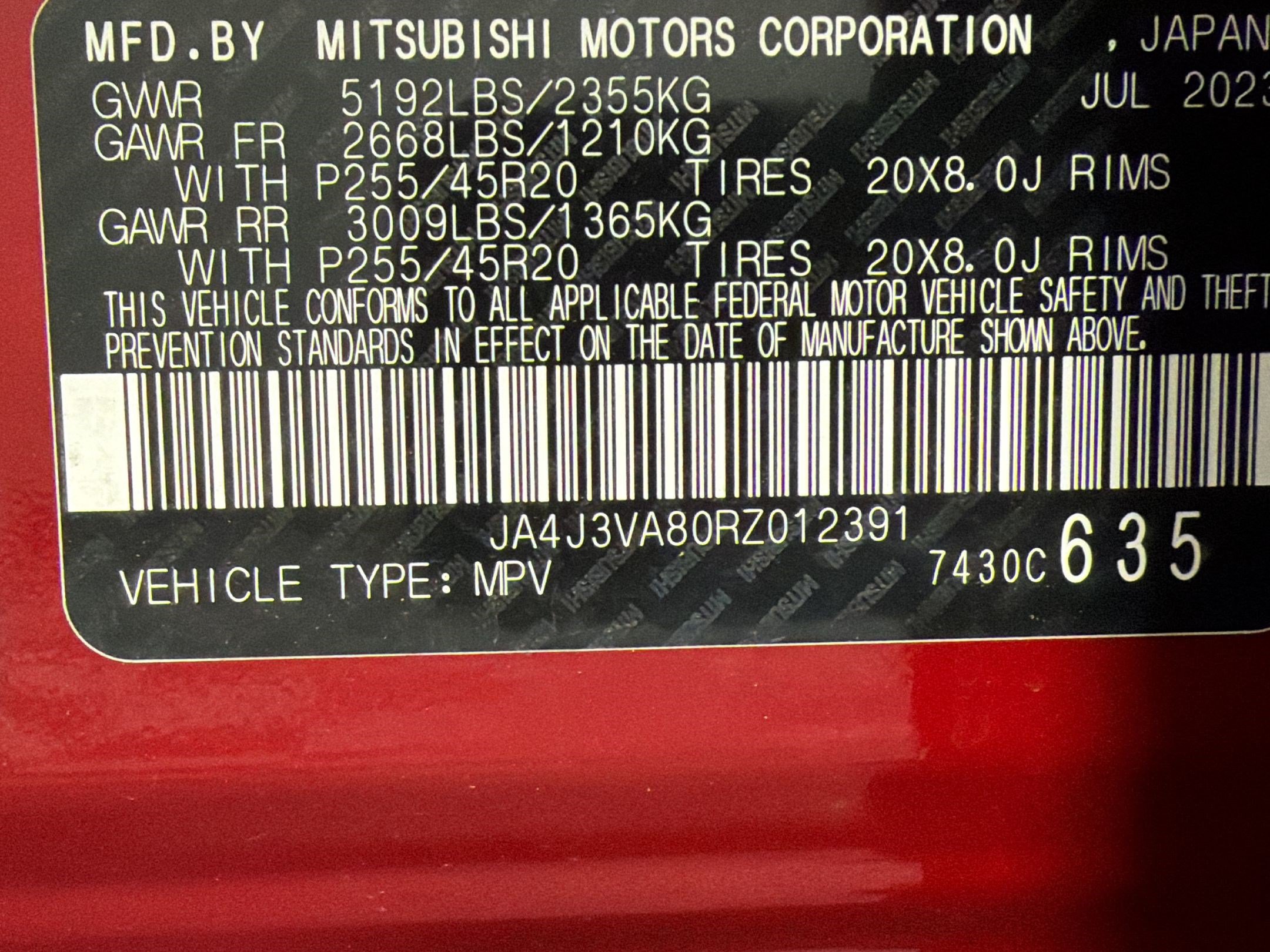 Used 2024 Mitsubishi Outlander SE FWD image 22