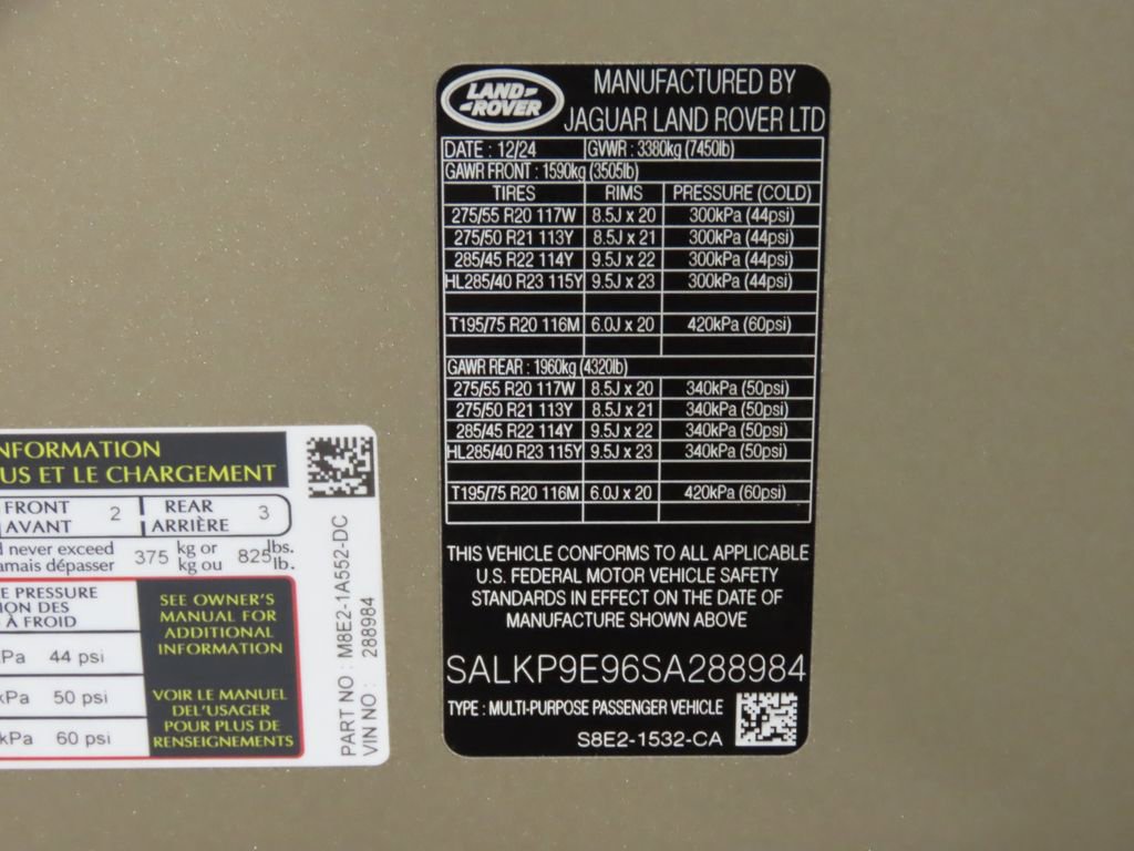 New 2025 Land Rover Range Rover SE image 33