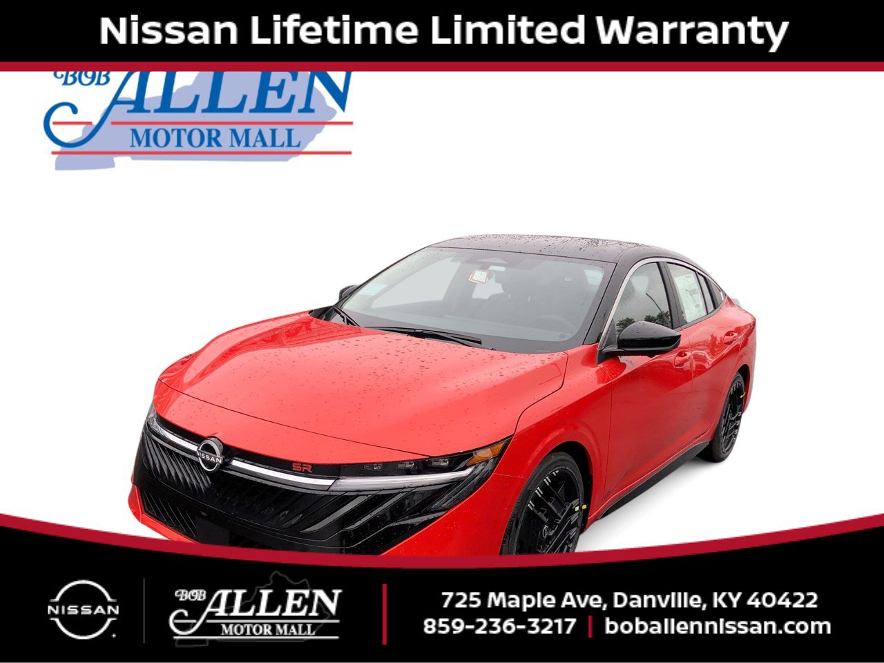 New 2026 Nissan Sentra SR w/ SR Premium Package