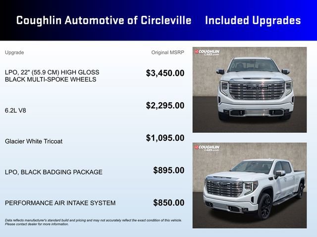 New 2026 GMC Sierra 1500 Denali w/ LPO, Black Badging Package AWD/4WD image 3