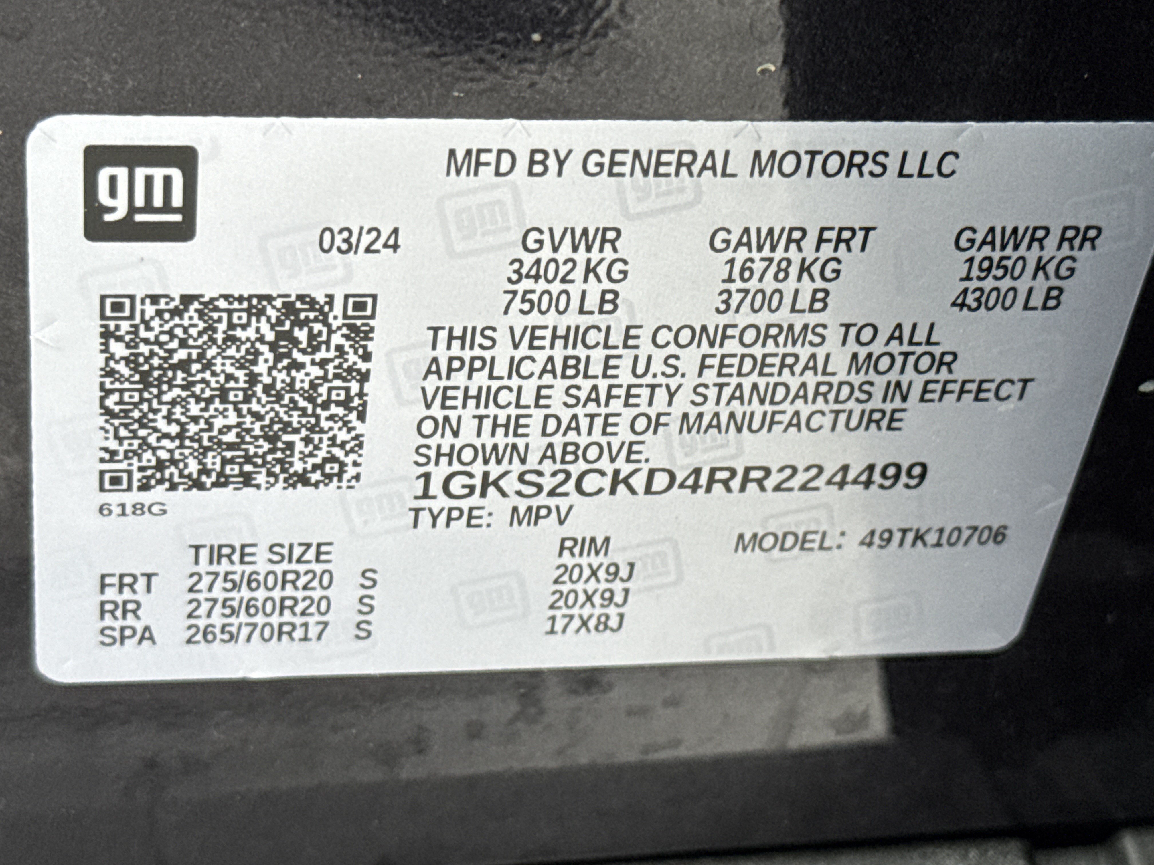 Used 2024 GMC Yukon AT4 w/ AT4 Premium Package AWD/4WD image 36