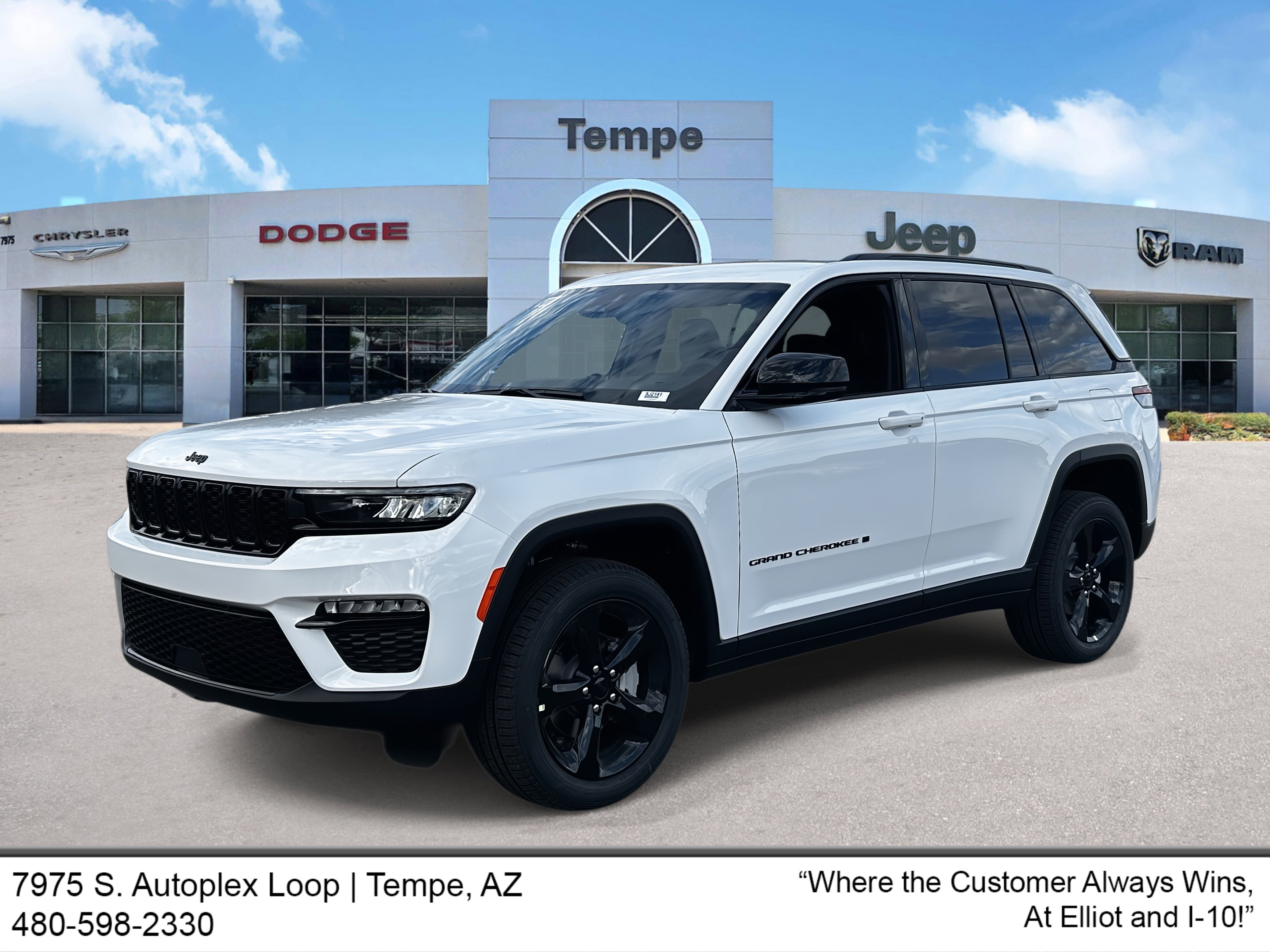 New 2025 Jeep Grand Cherokee Limited w/ Black Appearance Package