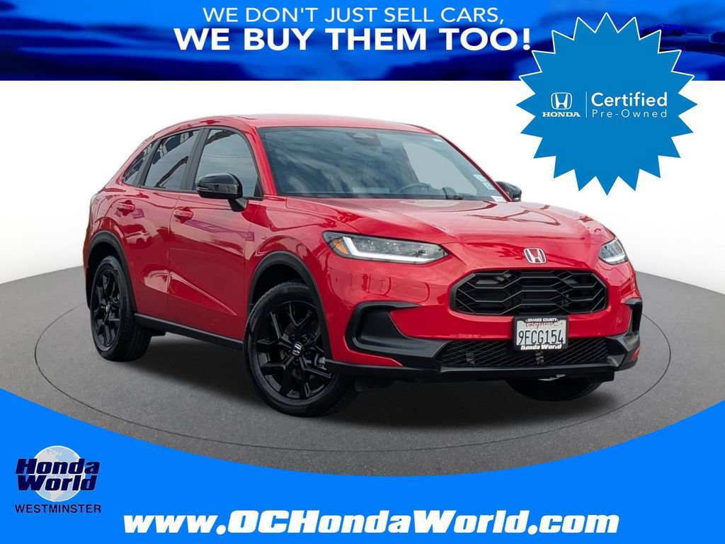 Certified 2023 Honda HR-V Sport image 1