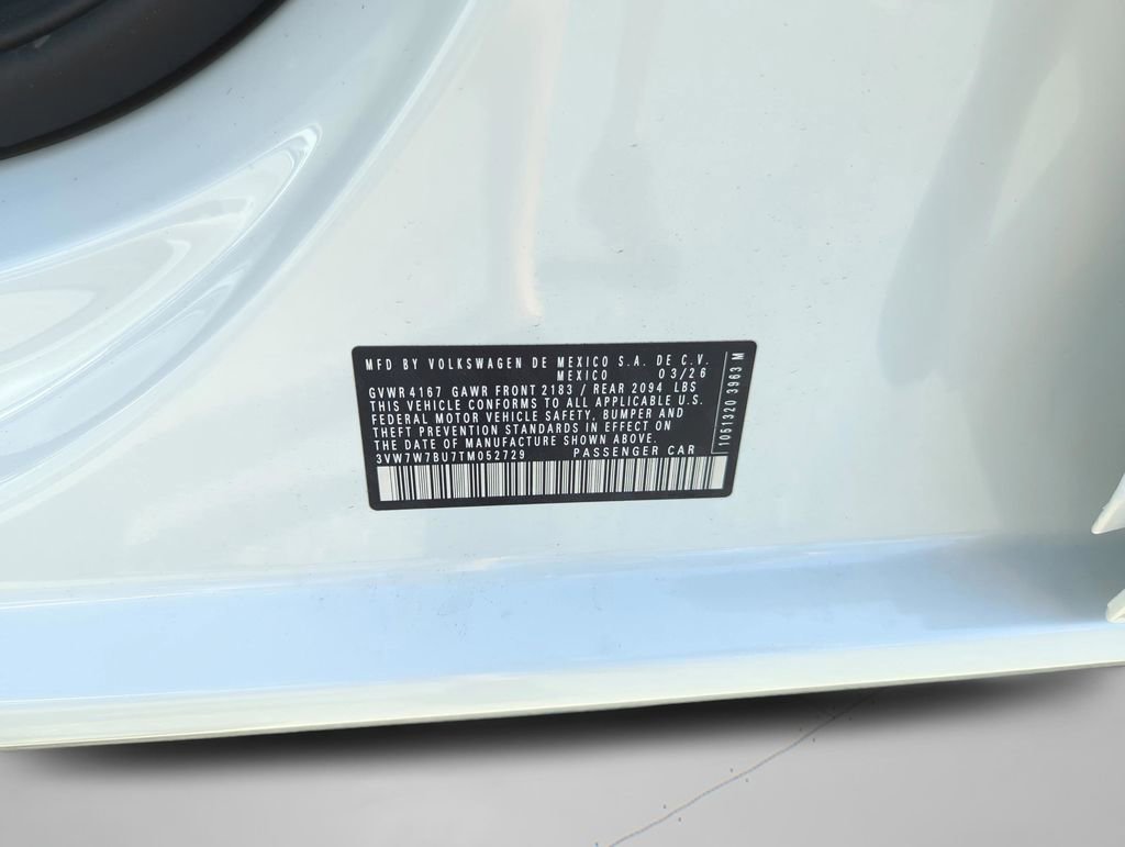 New 2026 Volkswagen Jetta SE image 47