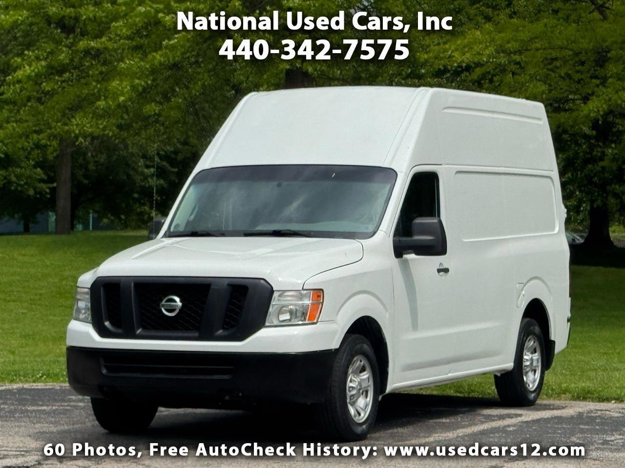 Used 2014 Nissan NV 2500 SV w/ Side & Curtain Airbag Package