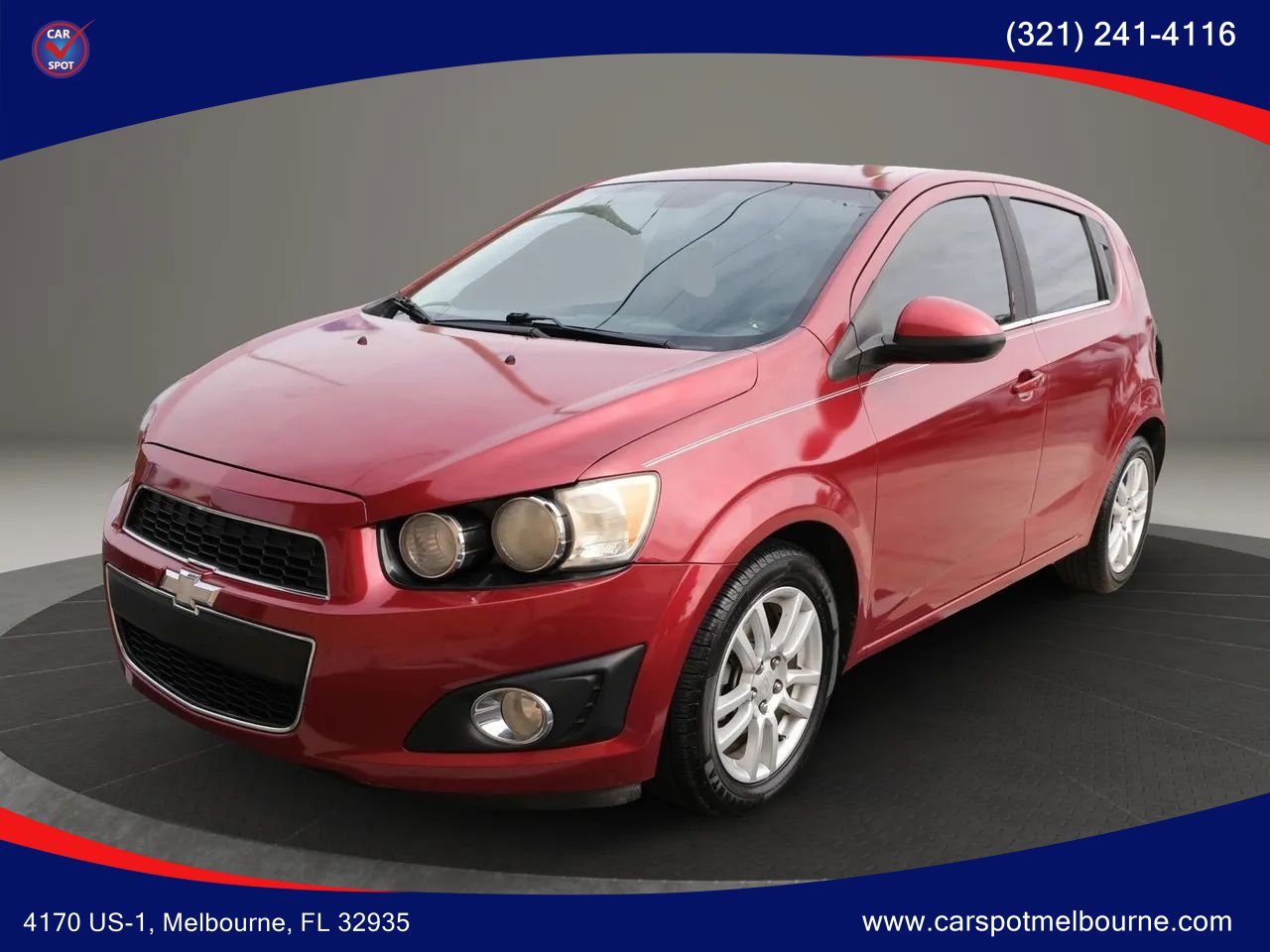 Used 2014 Chevrolet Sonic LT w/ Wheels and Fog Lamp Package