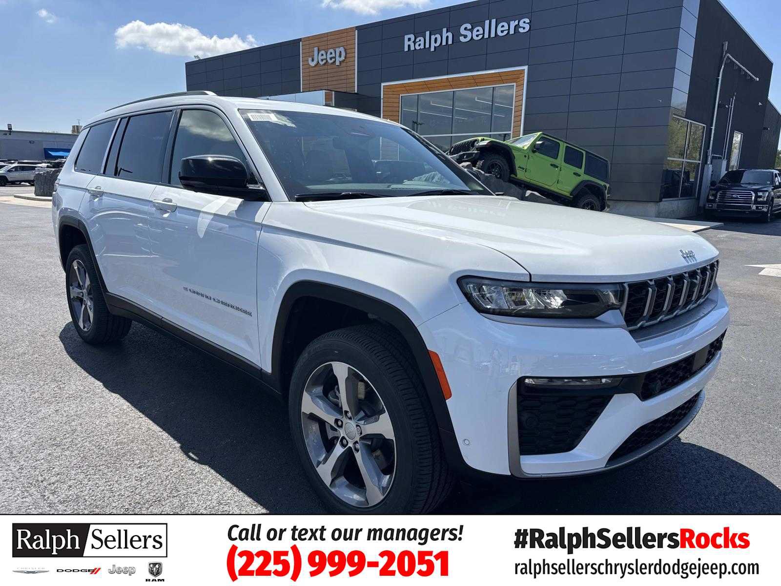 New 2026 Jeep Grand Cherokee L Limited w/ Luxury Tech Group II RWD image 1
