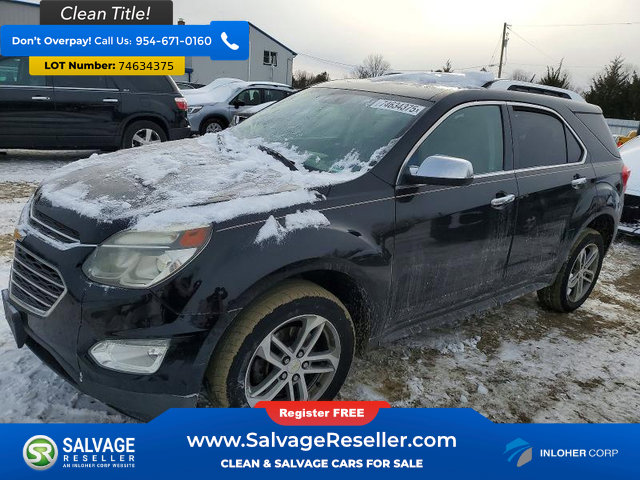 Used 2016 Chevrolet Equinox LTZ w/ Enhanced Convenience Package image 1