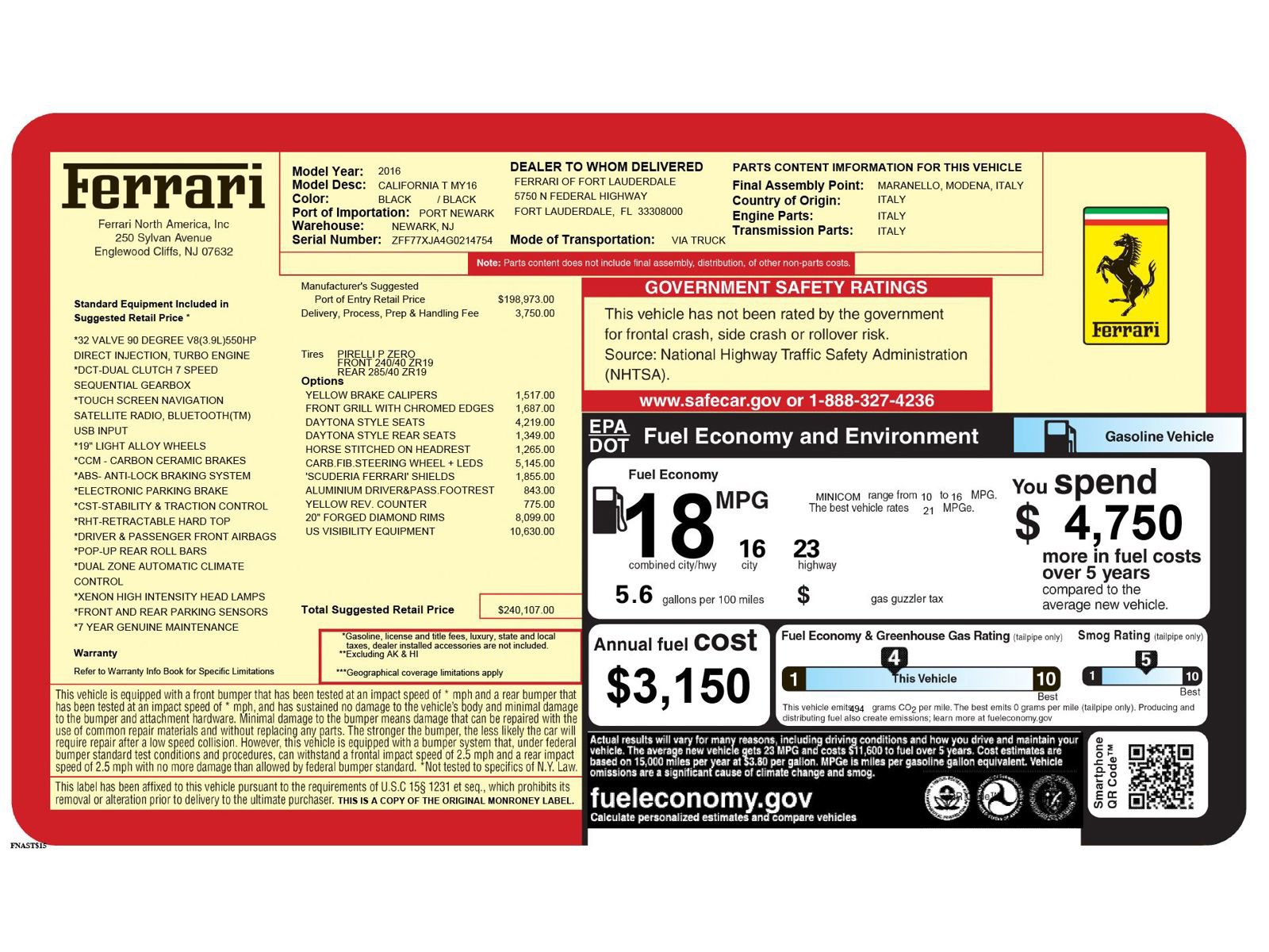 Used 2016 Ferrari California T image 6