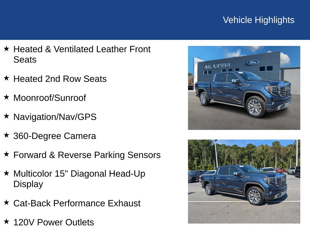 Used 2023 GMC Sierra 1500 Denali w/ Denali Reserve Package AWD/4WD image 25
