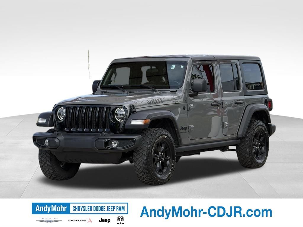 Used 2021 Jeep Wrangler Unlimited Sport AWD/4WD image 3