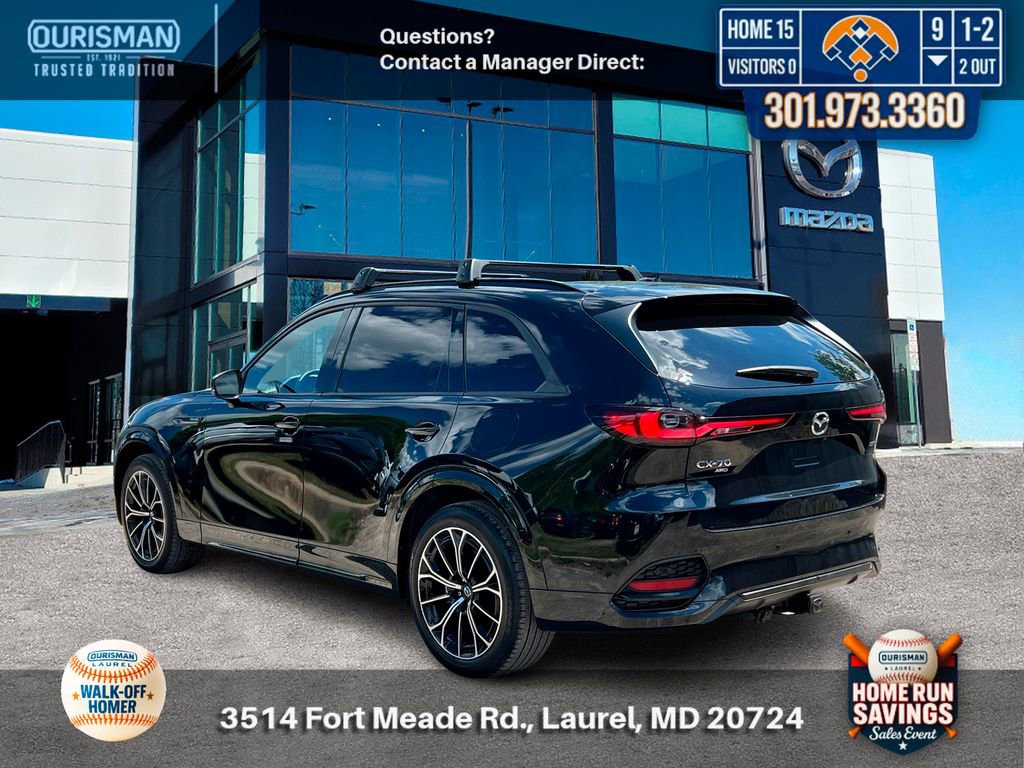 Used 2025 MAZDA CX-70 3.3 Turbo S w/ Premium Package AWD/4WD image 3