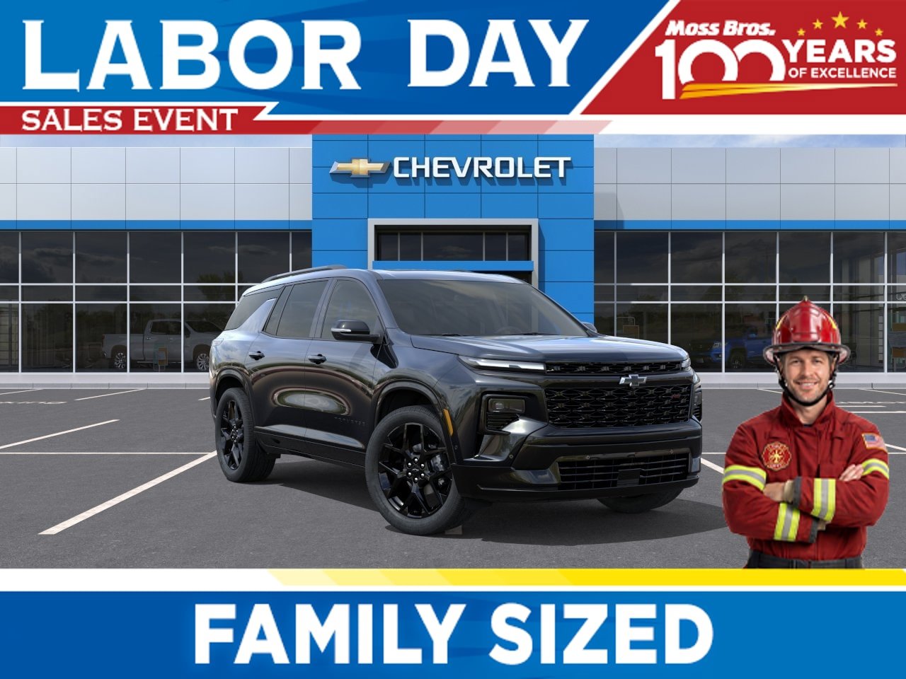 New 2026 Chevrolet Traverse RS
