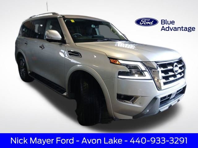 Used 2024 Nissan Armada SL w/ Captain's Chairs Package