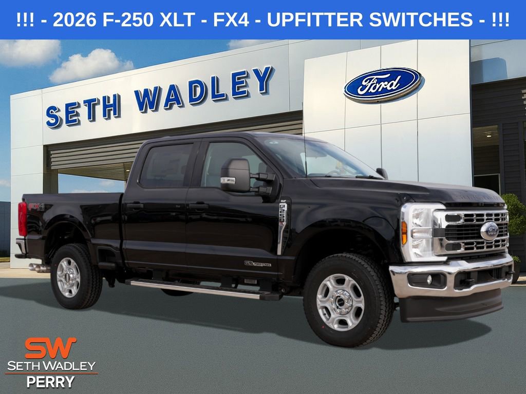 New 2026 Ford F250 XLT w/ FX4 Off-Road Package