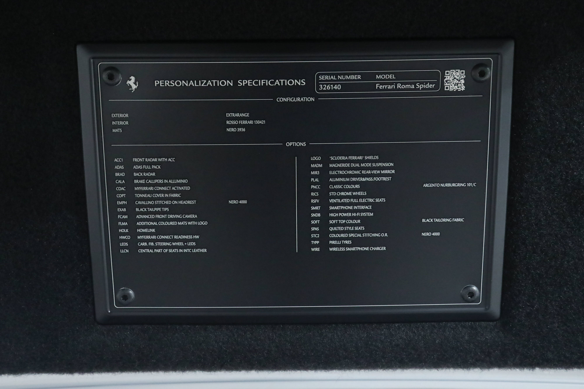 Certified 2026 Ferrari Roma Spider RWD image 38