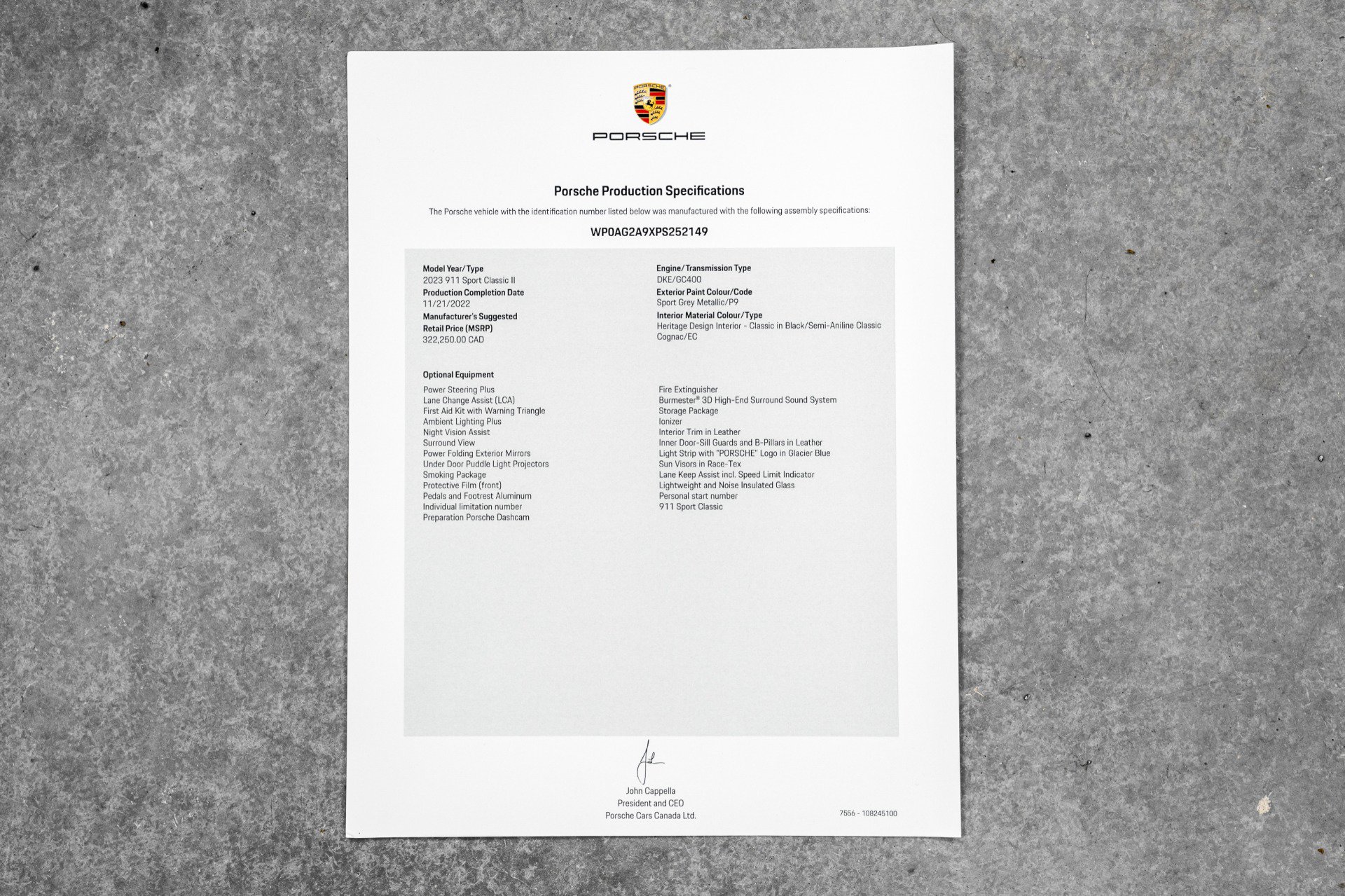 Used 2023 Porsche 911 Sport Classic image 22