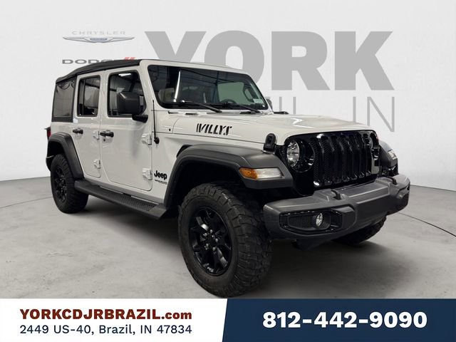 Used 2022 Jeep Wrangler Unlimited Willys image 7