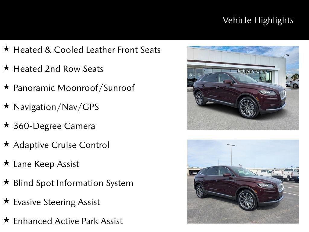 Used 2023 Lincoln Nautilus Reserve w/ Equipment Group 201A image 29