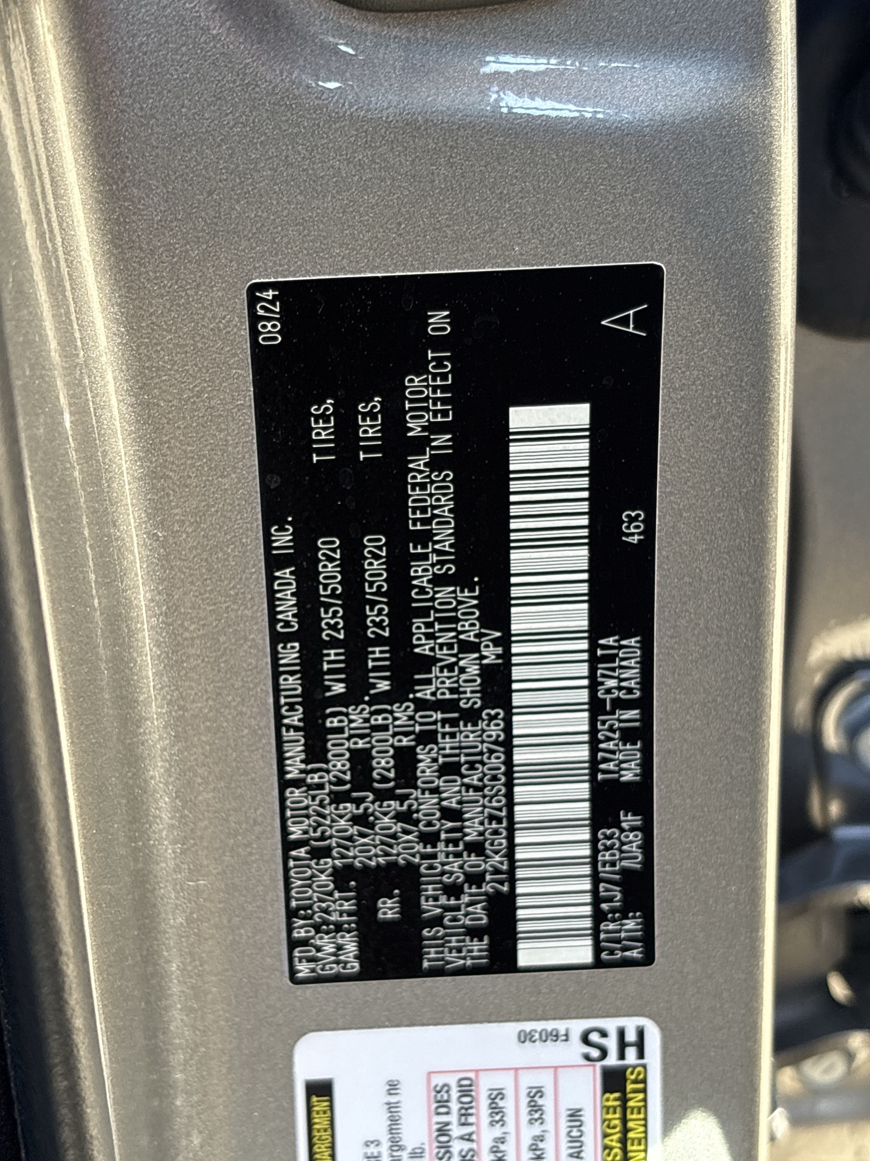 Used 2025 Lexus NX 350 F Sport AWD/4WD image 35