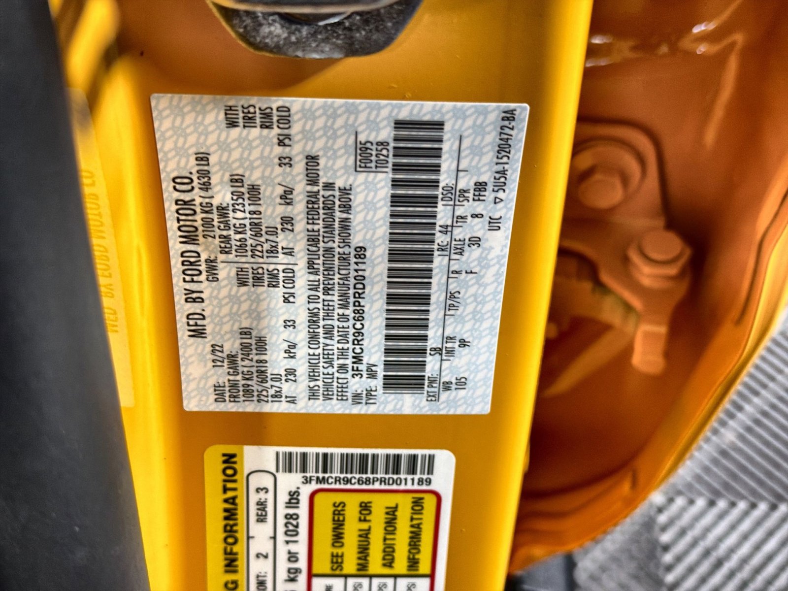 Used 2023 Ford Bronco Sport Outer Banks w/ Tech Package AWD/4WD image 39